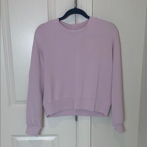Lululemon Softstreme Perfectly Oversized Cropped Crew Sweatshirt